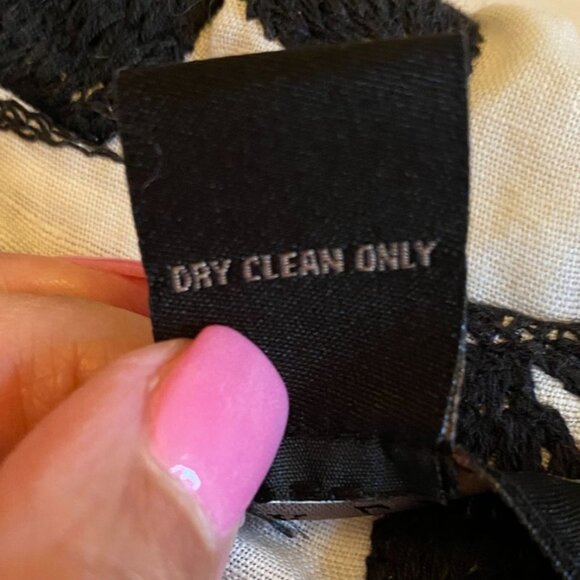 Silk Land Womens Floral Embroidered Linen Lined Jacket Size 3X OfficeCore Career - Picture 4 of 10